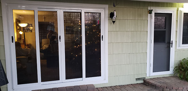 This Rancho Cordova home is also protected  with security doors with 3 point locking deadbolts.