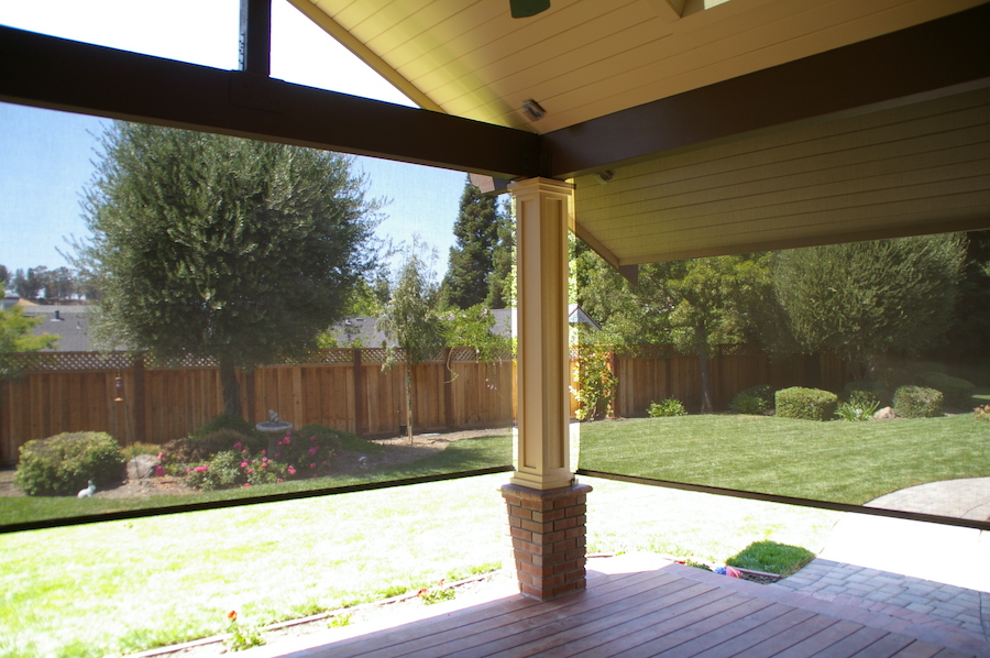 Backyard Shade Screen